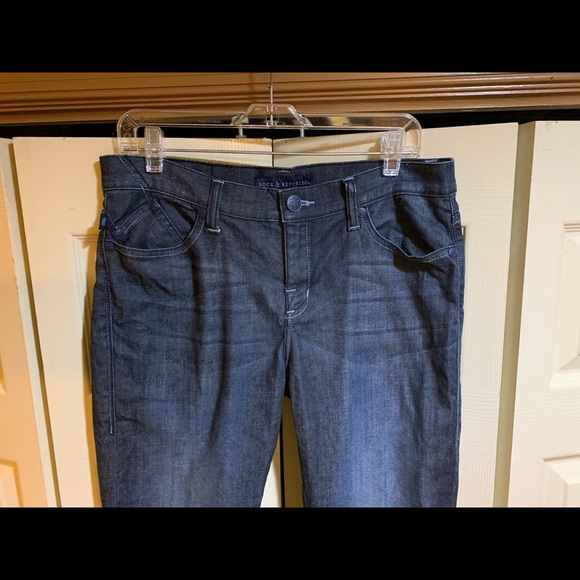 Rock & Republic | Dark Wash Bootcut Jeans size 12M - Picture 2 of 6